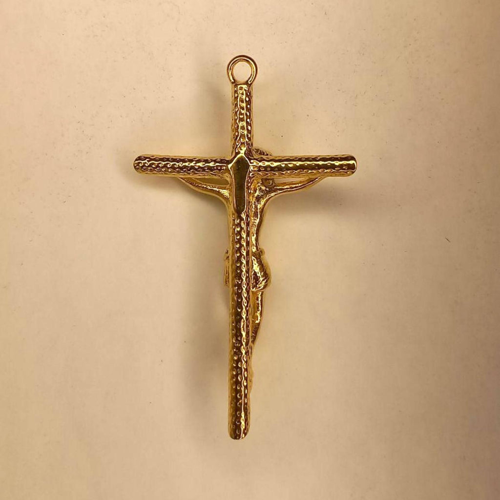 CROIX DE CHAPELET "CHRISTUS" (INOX)