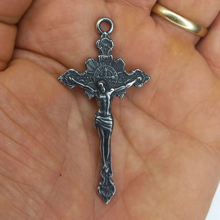 CROIX  DE CHAPELET LA HOSTIA (INOX)