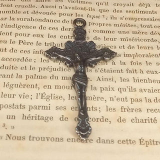 CRUZ DE ROSARIO LA HOSTIA (INOX)