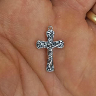 CROIX DE CHAPELET L'ARGENTI (ARGENT MASSIF)