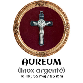 CROIX DE CHAPELET L'AUREUM (INOX)