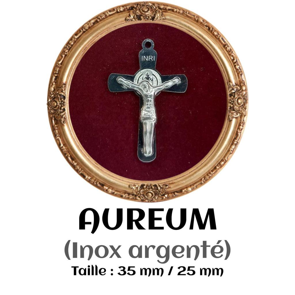 CROIX DE CHAPELET "AUREUM" (INOX)