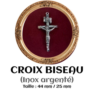 CROIX DE CHAPELET LA BISEAU (INOX)