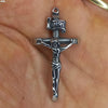 CROIX DE CHAPELET "BISEAU" (INOX)