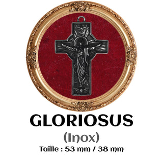 CROIX DE CHAPELET LA GLORIOSUS (INOX)