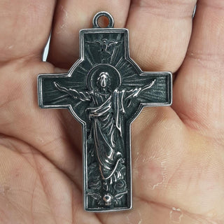 CROIX DE CHAPELET LA GLORIOSUS (INOX)