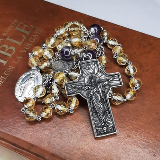 CROIX DE CHAPELET LA GLORIOSUS (INOX)