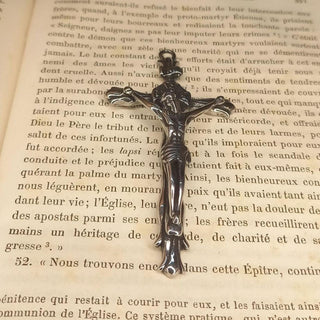 CROIX DE CHAPELET LA GOTHIQUE (LAITON / INOX)