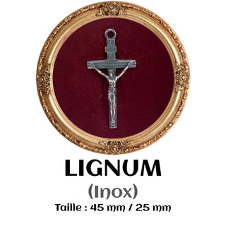 CROIX DE CHAPELET LA LIGNUM (INOX)