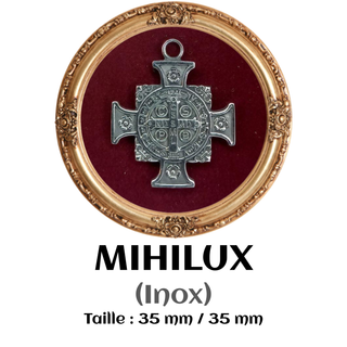 CROIX DE CHAPELET LA MIHILUX (INOX)