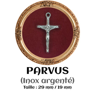 CRUZ DE ROSARIO LA PARVUS (ACERO INOXIDABLE)