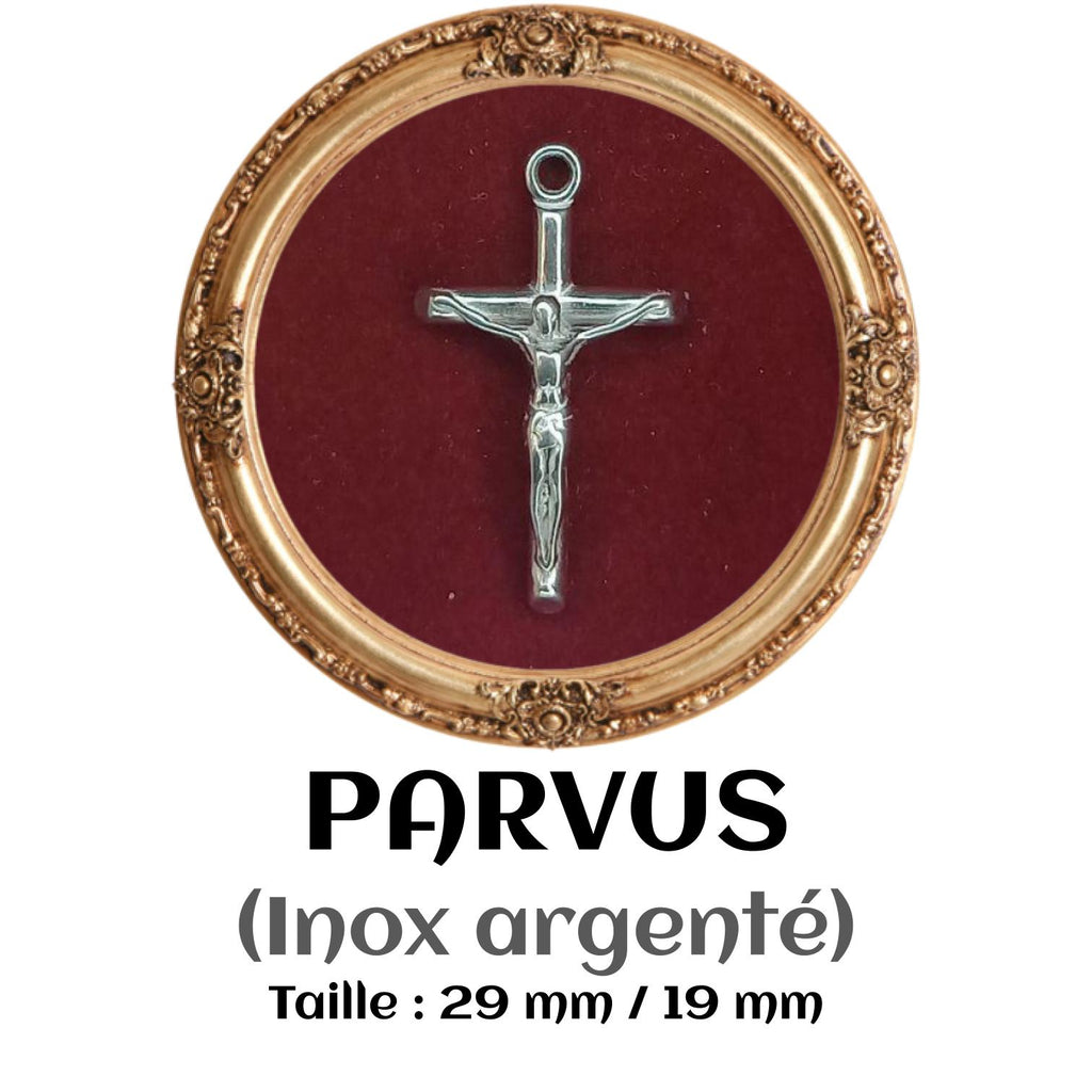 CROIX DE CHAPELET "PARVUS" (INOX)