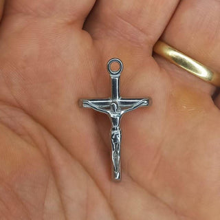 CRUZ DE ROSARIO LA PARVUS (ACERO INOXIDABLE)