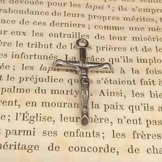 CRUZ DE ROSARIO LA PARVUS (ACERO INOXIDABLE)