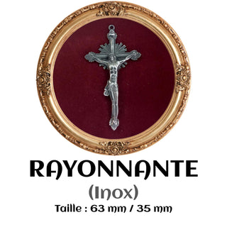 CROIX DE CHAPELET LA RAYONNANTE (INOX)