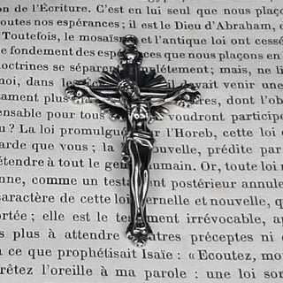 Croix de chapelet rayonnante – Argent Massif 925, LA RAYONNANTE