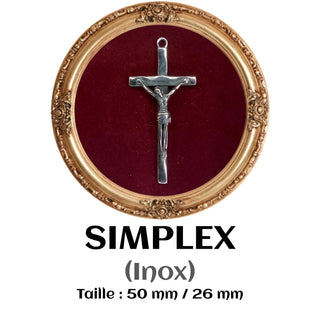 CROIX DE CHAPELET LA SIMPLEX (INOX)