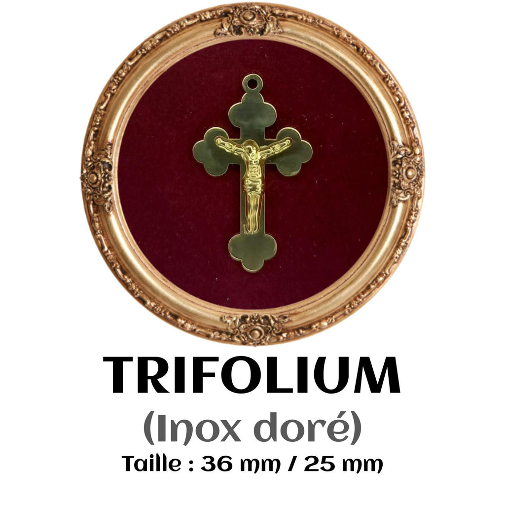 30 Breloques Crucifix Chapelet - En Alliage émaillé, 6 Couleurs - Pour Fabrication Bijoux DIY, Colliers, Bracelets - 2