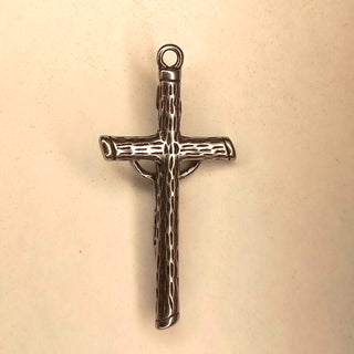 LA TRONCUS ROSARY CROSS (STAINLESS STEEL)