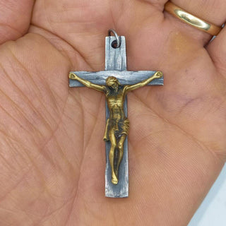 CROIX DE CHAPELET LA VINCIS (ARGENT MASSIF)