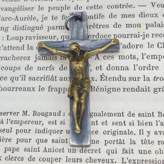 CROIX DE CHAPELET LA VINCIS (ARGENT MASSIF)