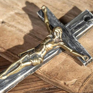 CROIX DE CHAPELET LA VINCIS (ARGENT MASSIF)