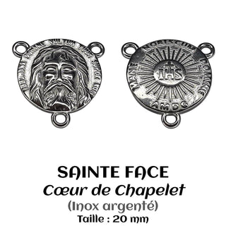 CHAPELET EN BOIS D'ÉBÈNE ET INOX L'HEBENUM