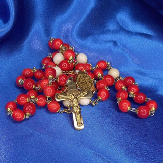 CHAPELET EN IVOIRE VÉGÉTAL (TAGUA) L'IVORIUM
