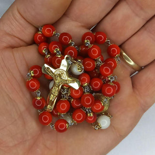 CHAPELET EN IVOIRE VÉGÉTAL (TAGUA) L'IVORIUM