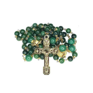 Chinese Jade Rosary – Pardon Crucifix, THE VIRIDILEX