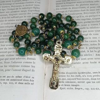 Chinese Jade Rosary – Pardon Crucifix, THE VIRIDILEX