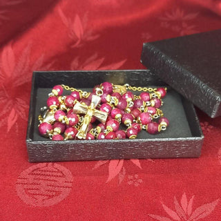 CHAPELET EN RUBIS LE RUBISIUM