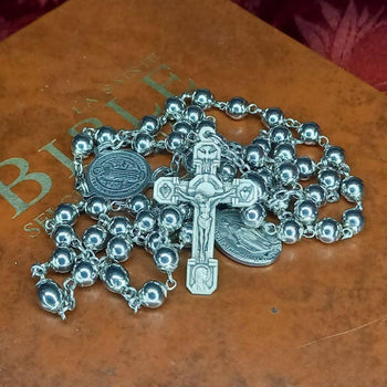 GOLD/SILVER PLATED STAINLESS STEEL ROSARY 