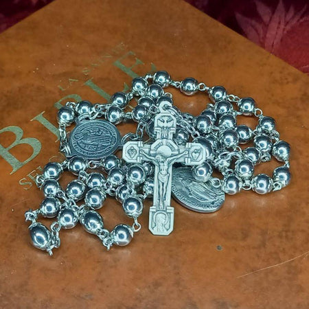 CHAPELET EN INOX DORÉ/ARGENTÉ 