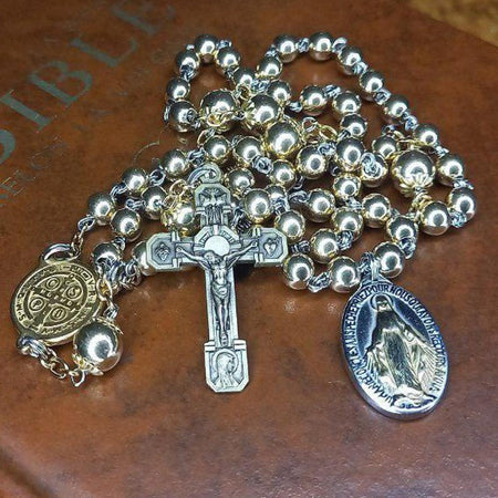 CHAPELET LAURENÇON EN LAITON 