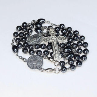 CHAPELET EN HÉMATITE L'HEMATIS