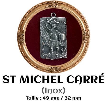 MÉDAILLE SAINT MICHEL CARRÉ