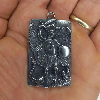 SAINT MICHAEL SQUARE MEDAL 